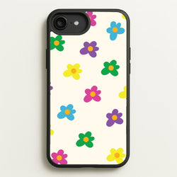 Cute Flower Pattern - Floral  - Floral Phone Case for iPhone 6 Plus / 7 Plus / 8 Plus