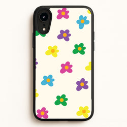 Cute Flower Pattern - Floral  - Floral Phone Case for iPhone XR