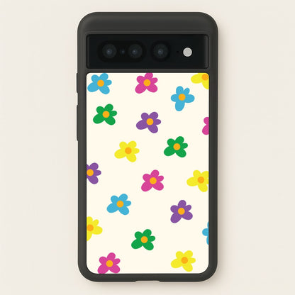 Cute Flower Pattern - Floral  - Floral Phone Case for Google Pixel 7 Pro