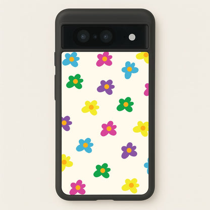 Cute Flower Pattern - Floral  - Floral Phone Case for Google Pixel 8