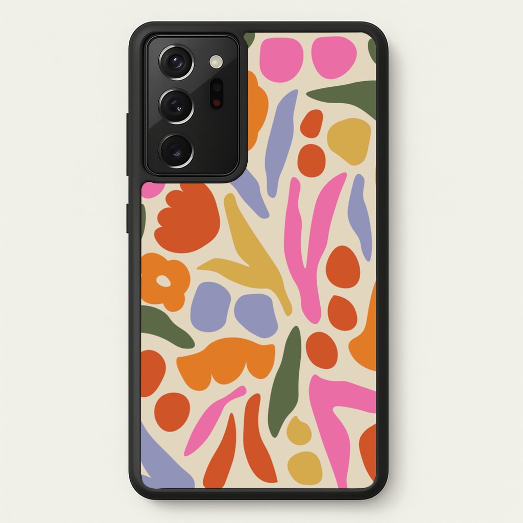 Abstract Floral Pattern - Floral  - Floral Phone Case for Galaxy Note 20 Ultra