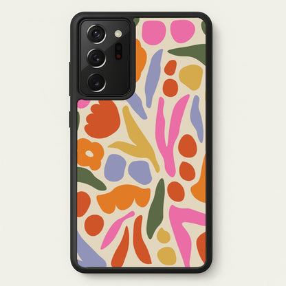 Abstract Floral Pattern - Floral  - Floral Phone Case for Galaxy Note 20 Ultra