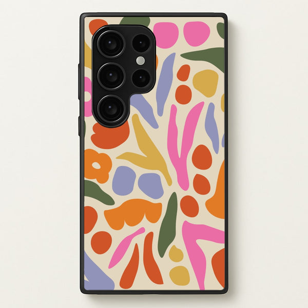 Abstract Floral Pattern - Floral  - Floral Phone Case for Galaxy S24 Ultra