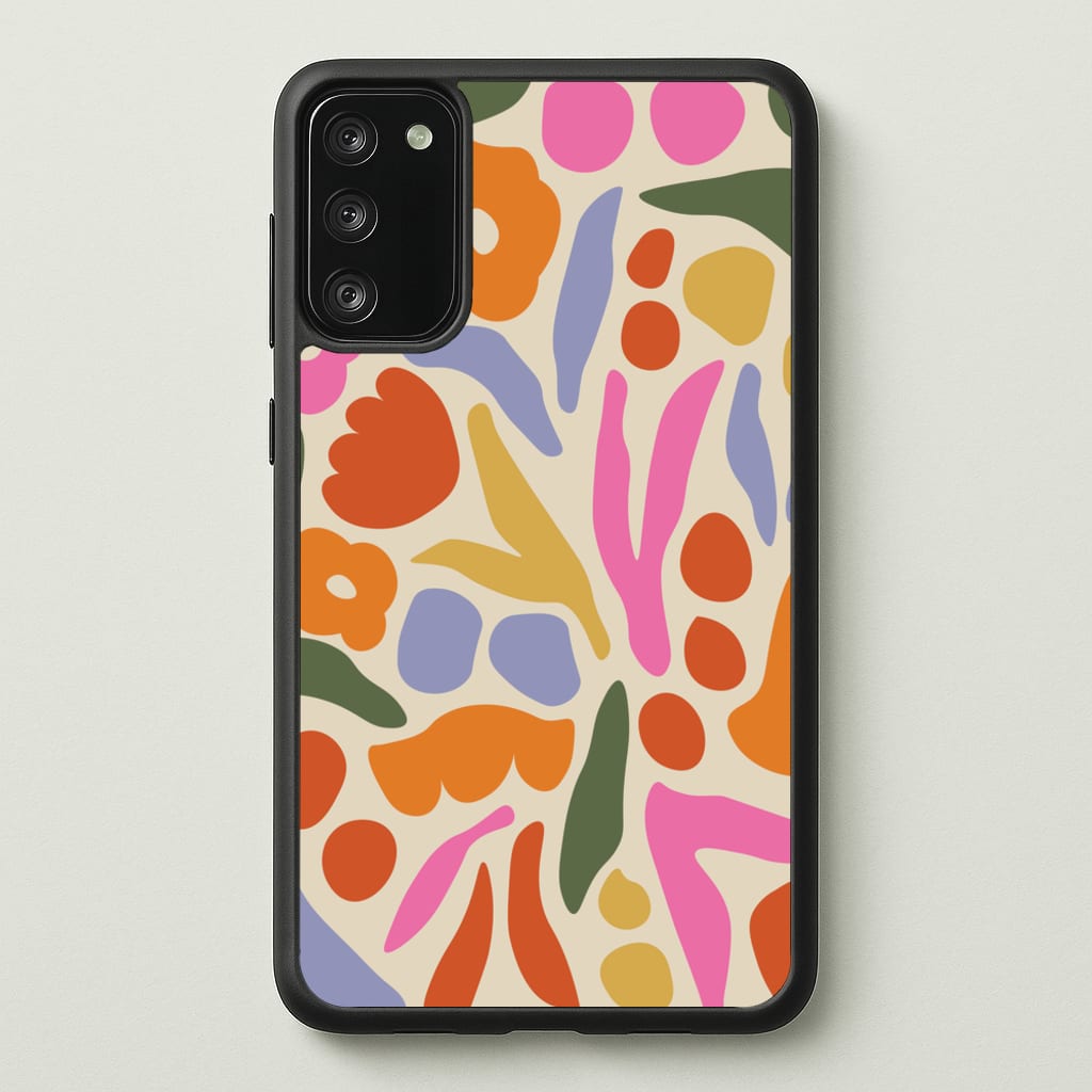 Abstract Floral Pattern - Floral  - Floral Phone Case for Galaxy S20FE