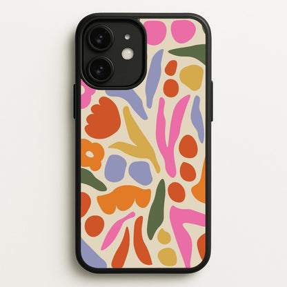 Abstract Floral Pattern - Floral  - Floral Phone Case for iPhone 11