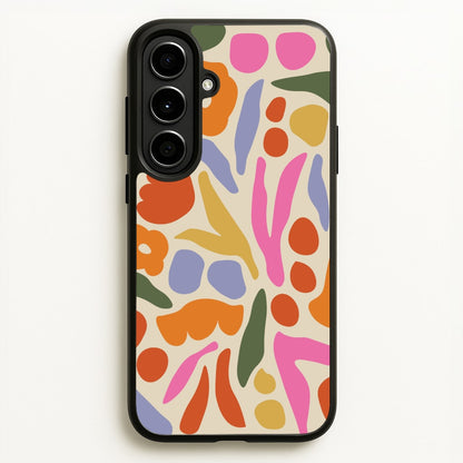 Abstract Floral Pattern - Floral  - Floral Phone Case for Galaxy A56