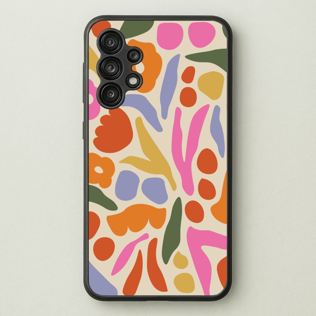 Abstract Floral Pattern - Floral  - Floral Phone Case for Galaxy A13