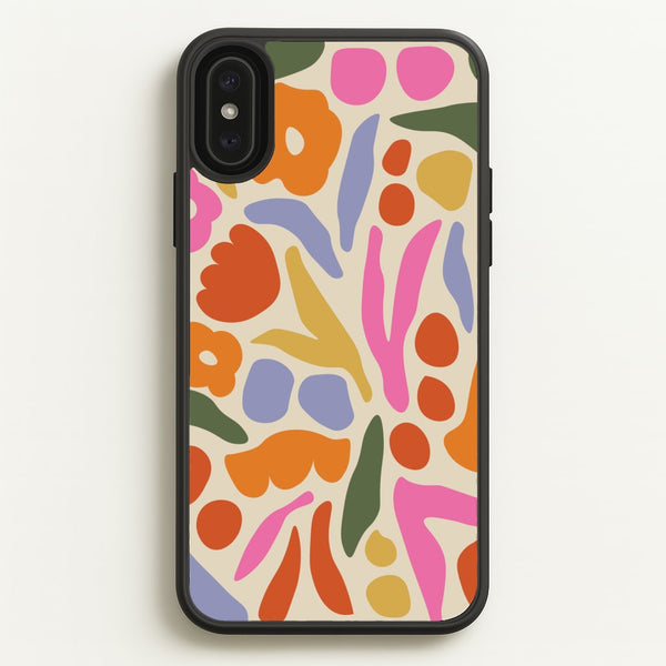 Abstract Floral Pattern - Floral  - Floral Phone Case for iPhone XS Max