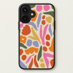 Abstract Floral Pattern - Floral Phone Case for iPhone 17