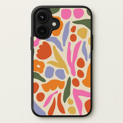 Abstract Floral Pattern - Floral Phone Case for iPhone 17