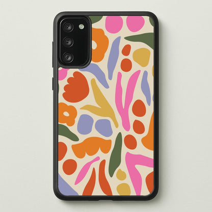 Abstract Floral Pattern - Floral  - Floral Phone Case for Galaxy S20