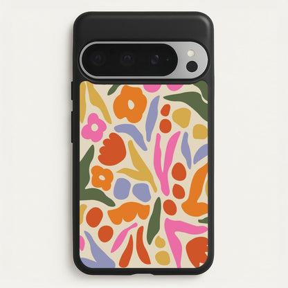 Abstract Floral Pattern - Floral  - Floral Phone Case for Google Pixel 9 Pro XL