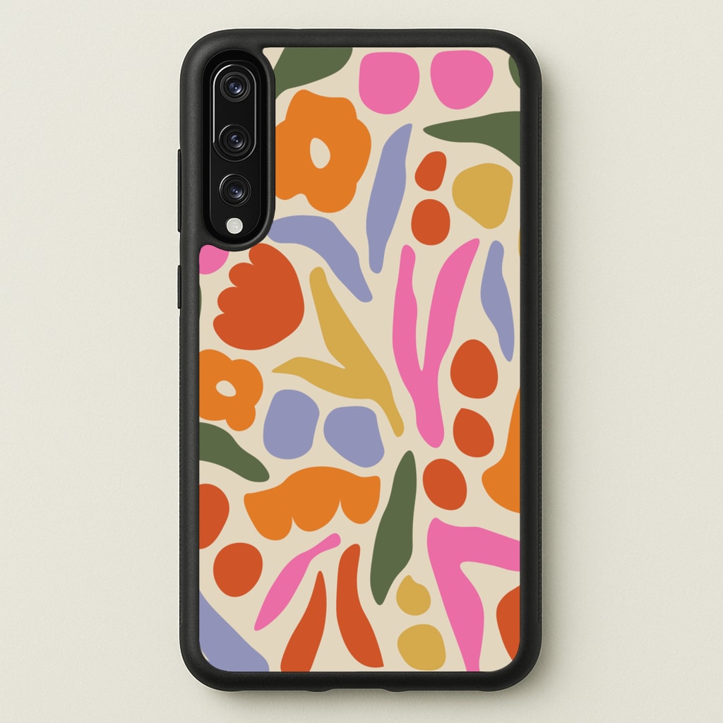 Abstract Floral Pattern - Floral  - Floral Phone Case for Huawei P20 Pro