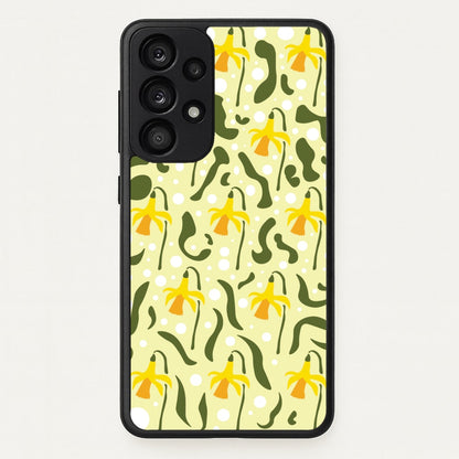 Daffodil Pattern - Floral  - Floral Phone Case for Galaxy A53