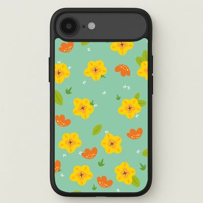 Yellow And Orange Pattern - Floral Phone Case for iPhone 17 Air