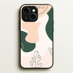 Abstract Leafs - Floral  - Floral Phone Case for iPhone 14