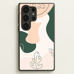 Abstract Leafs - Floral  - Floral Phone Case for Galaxy S25 Ultra