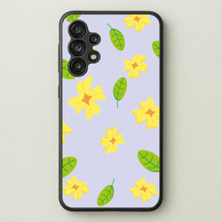 Yellow And Green Pattern - Floral  - Floral Phone Case for Galaxy A13