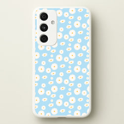 Blue Daisies - Floral  - Floral Phone Case for Galaxy A35