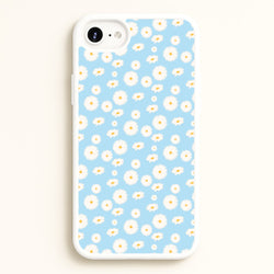 Blue Daisies - Floral  - Floral Phone Case for iPhone 6 Plus / 7 Plus / 8 Plus