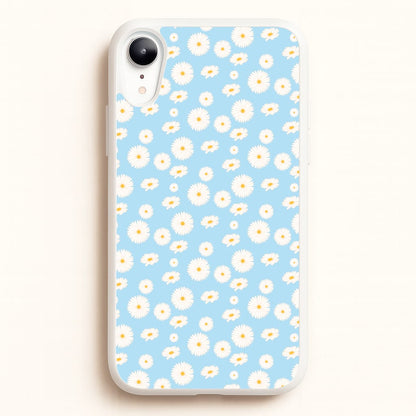 Blue Daisies - Floral  - Floral Phone Case for iPhone XR