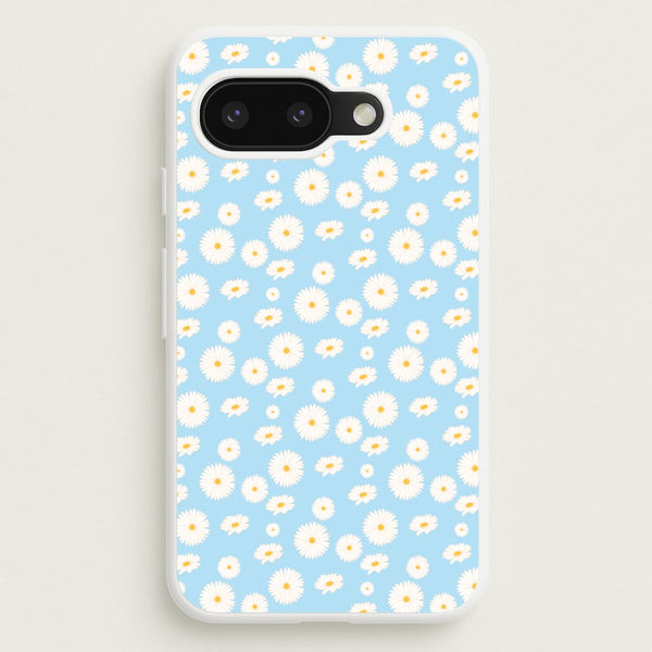 Blue Daisies - Floral  - Floral Phone Case for Google Pixel 9a