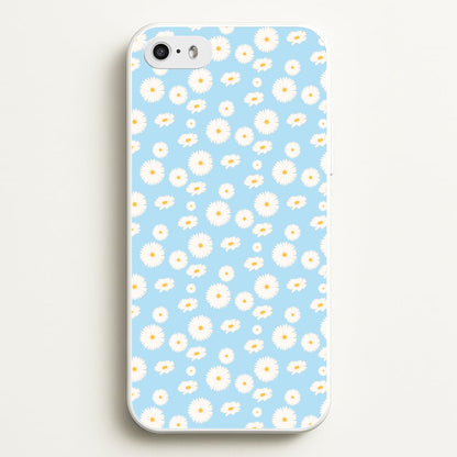 Blue Daisies - Floral  - Floral Phone Case for iPhone 5 / 5s / SE 2016
