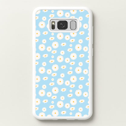 Blue Daisies - Floral  - Floral Phone Case for Galaxy S8