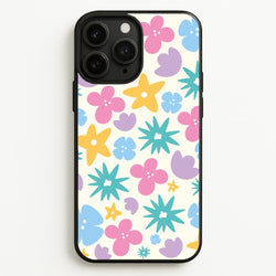 Playful Flowers - Floral Patterns  - Floral Patterns Phone Case for iPhone 11 Pro Max