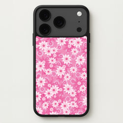 Pink Flowers - Floral Patterns Phone Case for iPhone 17 Pro
