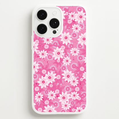 Pink Flowers - Floral Patterns  - Floral Patterns Phone Case for iPhone 13 Pro Max