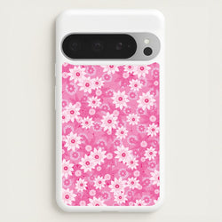 Pink Flowers - Floral Patterns  - Floral Patterns Phone Case for Google Pixel 9 Pro XL