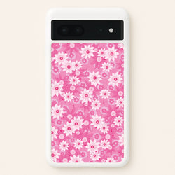 Pink Flowers - Floral Patterns  - Floral Patterns Phone Case for Google Pixel 7