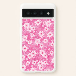 Pink Flowers - Floral Patterns  - Floral Patterns Phone Case for Google Pixel 7 Pro