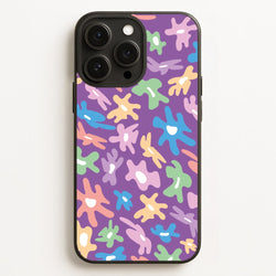 Abstract Flowers- Floral Patterns  - Floral Patterns Phone Case for iPhone 16 Pro Max