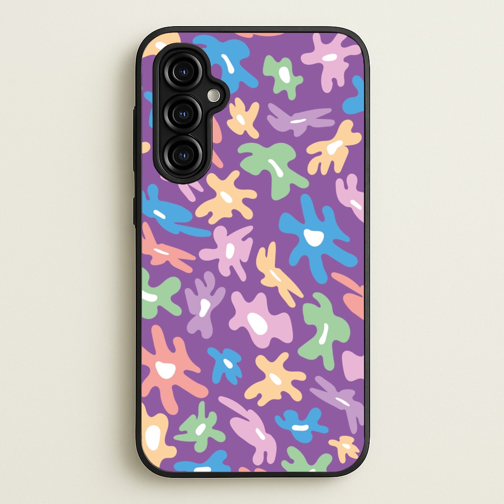 Abstract Flowers- Floral Patterns  - Floral Patterns Phone Case for Galaxy A54