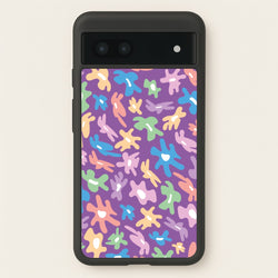 Abstract Flowers- Floral Patterns  - Floral Patterns Phone Case for Google Pixel 6a