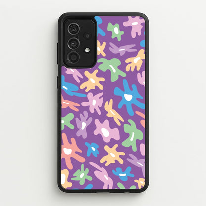 Abstract Flowers- Floral Patterns  - Floral Patterns Phone Case for Galaxy A52 / A52s