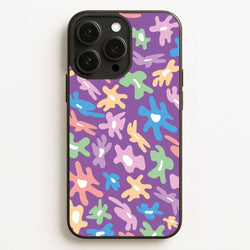 Abstract Flowers- Floral Patterns  - Floral Patterns Phone Case for iPhone 12 Pro Max