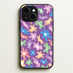 Abstract Flowers- Floral Patterns  - Floral Patterns Phone Case for iPhone 14