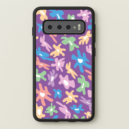 Abstract Flowers- Floral Patterns  - Floral Patterns Phone Case for Galaxy S10