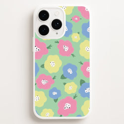 Painted Flowers - Floral Patterns  - Floral Patterns Phone Case for iPhone 11 Pro