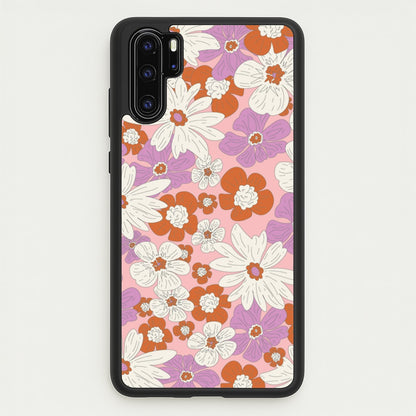 Retro Flowers - Floral Patterns  - Floral Patterns Phone Case for Huawei P30 Pro