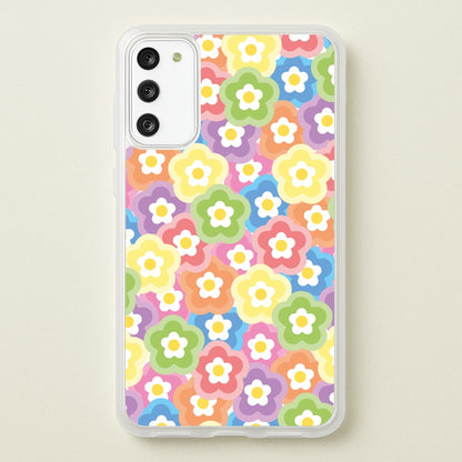 Psychedelic Flowers - Floral Patterns  - Floral Patterns Phone Case for Galaxy S20FE