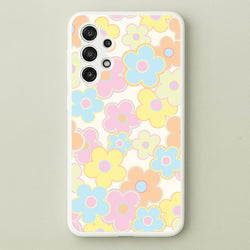Pastel Abstract Flowers Pattern  - Floral Phone Case for Galaxy A13