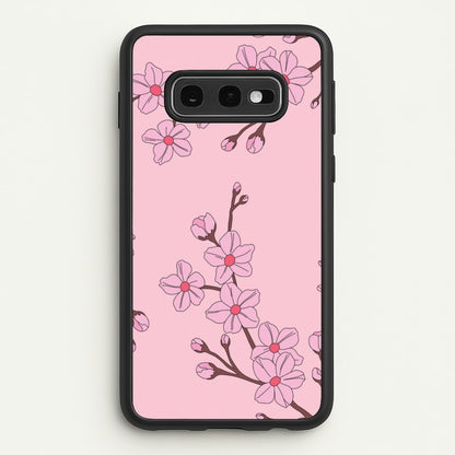 Cherry Blossom Pattern  - Floral Phone Case for Galaxy S10e