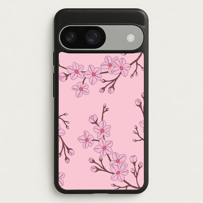 Cherry Blossom Pattern  - Floral Phone Case for Google Pixel 9 / 9 Pro