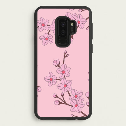 Cherry Blossom Pattern  - Floral Phone Case for Galaxy S9 Plus