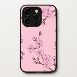 Cherry Blossom Pattern  - Floral Phone Case for iPhone 15 Pro Max
