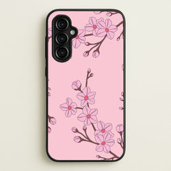 Cherry Blossom Pattern  - Floral Phone Case for Galaxy A54
